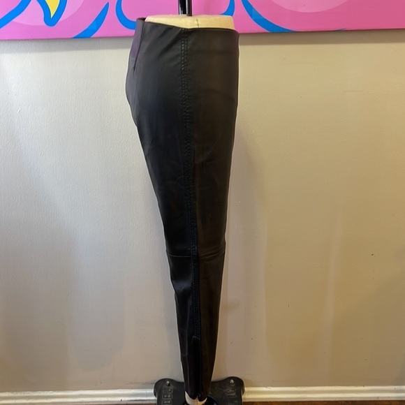 Free people Faux Vegan Leather Skinny Pants Leggings - Picture 5 of 11